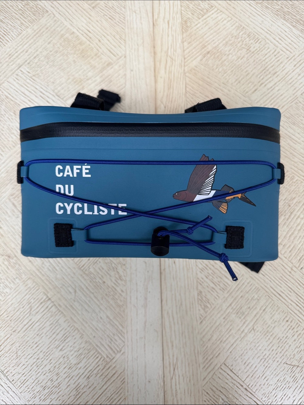 Cafe Du Cycliste Blue Handlebar Bag